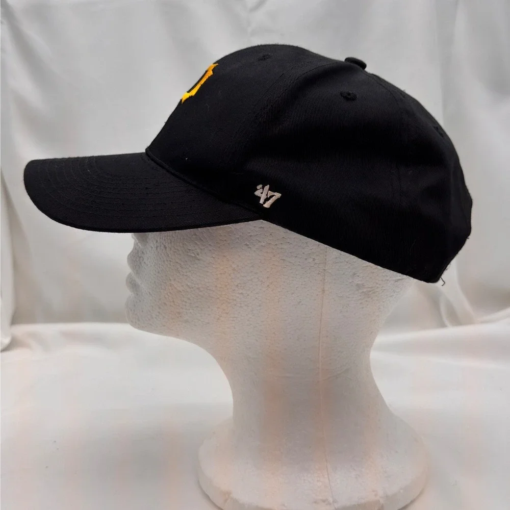 47 Brand Pittsburgh Pirates MLB Youth Hat Black Snapback Baseball Cap Adjustable